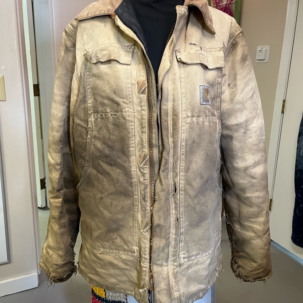 Men's Beige Work Jacket